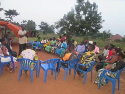 Community sensitization on the dangers of GBV